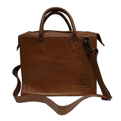 Ryan Details Premium Leather Detailing Bag - Saddle Tan