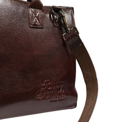 Ryan Details Premium Leather Detailing Bag - Chestnut Brown