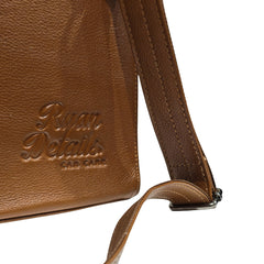 Ryan Details Premium Leather Detailing Bag - Saddle Tan